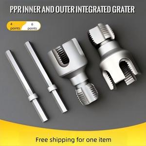 PPR 파이프 나사 가공 키트 내부  외부 도구 태핑용 탄소강 다이 세트