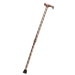 노인튼튼한지팡이 2단 지팡이 패턴 길이조절 노인 어르신 스틱 1P