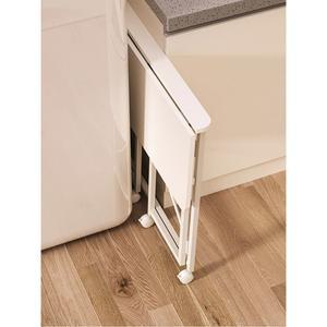 간이 접이식책상 철제테이블 데스크 테이블 바퀴달린 일자 인테리어 공부책상 호텔 높이조절