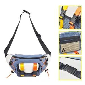 어깨가방 메쉬창 여행 두버클 보조가방 바디크로스백