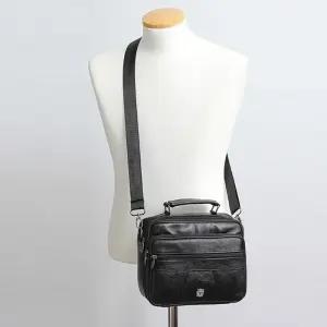 크로스백 직장인 가방 가죽 숄더백 서류가방 남성