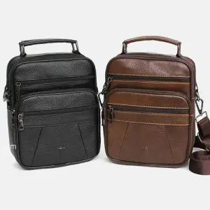 출퇴근용 크로스백 빈티지 남성 데일리가방 가죽 M05