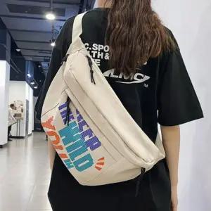 / 가방 빅사이즈 남녀공용 패션 크로스백 2컬러 캐주얼 슬링백