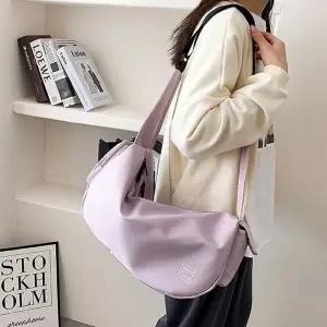 가방 크로스백(퍼플) 스포츠 운동 방수포켓 캐주얼