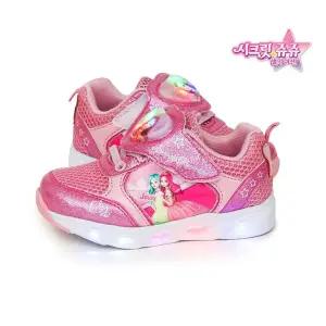 [유토피아]시크릿쥬쥬 코코 LED 발광 운동화 캐릭터 여아동 슈즈 쥬쥬운동화 캐릭터신발 여자아이신발 초등