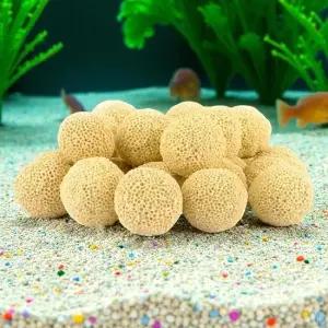 저면여과기 여과재 배양용 어항 꾸미기 박테리아볼 균 성장 여과 보충제