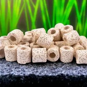 저면여과기 어항 장식용 여과재 화이트링 수질 정수 나노 필터 장비