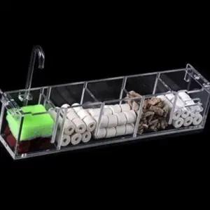 용품 상면 여과기 5구 여과재 버블 수조