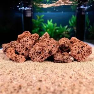 저면여과기 미니 화산석 어항 장식 수조 여과재 수질 조절 용품