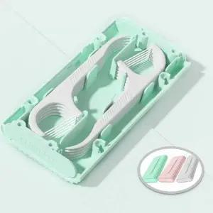 휴대용 치실 케이스 휴대용 디스펜서 치간칫솔 보관함 치실 홀더