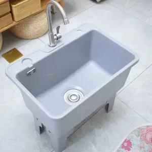 걸레빠는통 마대 학교 밀대 대걸레 빨래통 세척통 빠는통 청소 발코니 대형 대걸레통 개수대