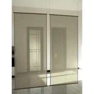 일본식 모시 커튼 리넨 창문 분위기 여름 문발 린넨 전통 현관 패브릭 가리개