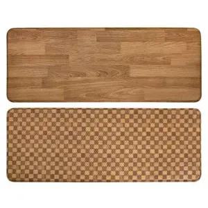 감성 우드패턴 양면 발매트 12T 주방매트 대 120x47