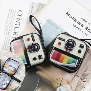 카메라 그림 빈티지 USB 소품 이어폰 케이스1P