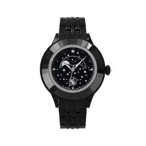 스와로브스키 5677497 Octea moon 블랙 여성 메탈시계