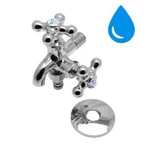 블루두갈래꼭지 멀티기능수도꼭지 블루 두갈래수도꼭지