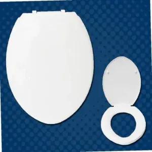 중형변기커버 변기덮개 라운드형 중형 깨끗한 변기뚜껑