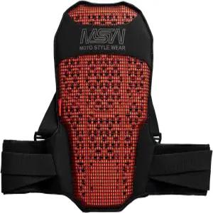 모토스타일웨어 u2013 CE 레벨 2 등급 있는 백 삽입 재킷용 조절 프로텍터 스트랩이 척추 패드 가능한