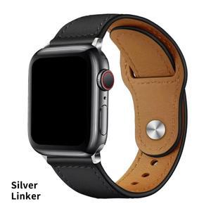 애플워치 시리즈 3/4/6 SE 7 8 울트라 44mm 42/38mm 호환 가죽 시계줄/밴드/스트랩
