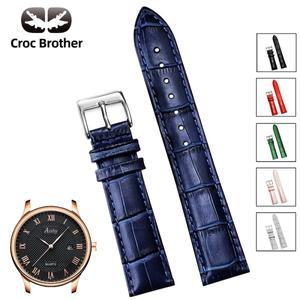 *동물 가죽 * 시계 밴드 스트랩 13mm 손목 벨트 고품질 천연 포장 포함