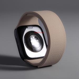 애플워치 밴드 49mm 41/40mm 마그네틱 실리콘 스트랩 iWatch 울트라 2 SE 10 9 8 7 6 5 4 3 팔찌