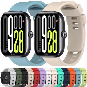 레드미 워치 6 5 4용  실리콘 스트랩 샤오미 밴드 9 8 프로용 손목밴드 스포츠 액세서리