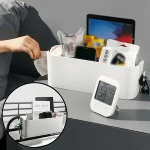 침대 아기침대 수납 바구니 걸이