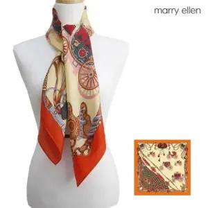 기념일 메리엘렌 Gutierrez Caba 고급실크스카프 90CM