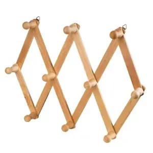 원목 대형 옷걸이 나무자바라 커튼블라인드 고급형 나무