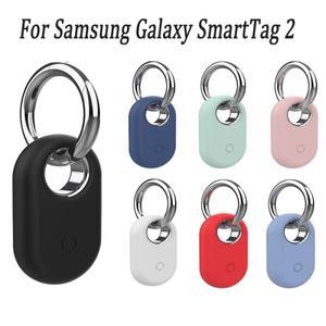 갤럭시 스마트태그 2 보호 케이스 키체인 긁힘 방지, 휴대 용이를  랜야드 홀 및 분실