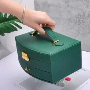 그린 주얼리 악세사리 보석함 보관함 수납함 진열대