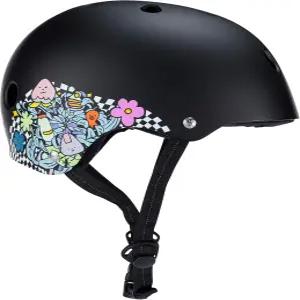 187 킬러 패드 프로 스케이트 헬멧 (Sweatsaver 라이너 포함) 및 스케이트보드용