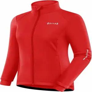 퀄리딘 여성용 보온 사이클링 재킷 방풍 플리스 안감 소프트쉘 따뜻한 겨울 러닝 및 아웃도어 자전거 코트