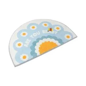 소프트 매트 반달형 데이지 패턴 실내 아기 방 꾸미기