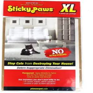 끈적끈적한 발 개척 애완동물 XL 시트(9인치 x 12인치)