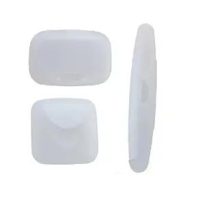 비누 투명 칫솔 휴대용 2개 케이스