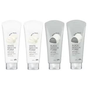 [셀러허브]모찌 폼클렌징 220ml 4개 (블랙+화이트) (S16289601)