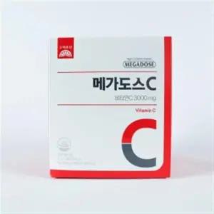 [셀러허브][웰빙창고] 고려은단 메가도스C 비타민C 3000mg 180g x 1개 (S16293517)