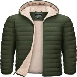 타코센 남성 퍼퍼 재킷 후드 셔파 안감 방수 방풍 단열 따뜻한 겨울 퍼피 코트