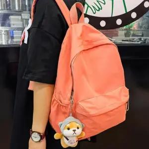 [신상오픈런]무지배낭 올검 패브릭 캐쥬얼 무늬없는 학생백팩 (30488036)