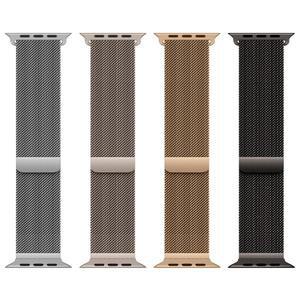 밀라네즈 루프 스트랩 애플워치 밴드 46mm 코레아 브레이슬릿 iWatch 시리즈 11 10 9 8 SE 7 6 울트라 3 2