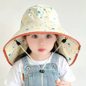 준캡 유아 아동 어린이 기린코끼리 가림막 봄 여름 가을 자외선차단 챙모자 돌돌이 머리띠 귀여운모자