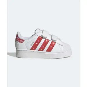 아디다스 키즈 X 디즈니 엘리스 슈퍼스타 LED 라이트 컴포트 클로저 인펀트 KK1294