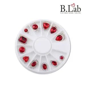 [퍼니메이커]뷰랩 - 네일 파츠 재료 스톤 아트 크리스탈 루비 빅 네일아트 글루