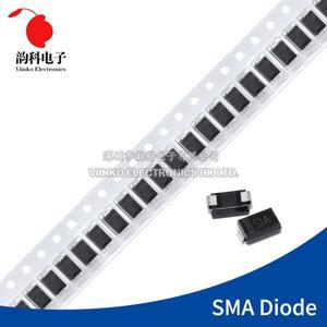 100PCS SMA 실리콘 정류기 다이오드 S1A S1B S1D S1G S1J S1K S1M S2B S2D S2G S2J S2M S3M DO-214AC