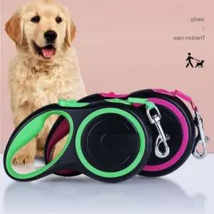 리드줄 반려동물 목줄 가슴줄 강아지 애견외출 하네스 자동 산책줄 대형견 [포미런]