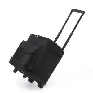 케리어아이스박스 편리튼튼 대용량 캐리어 아이스박스 보냉백 (블랙 43L