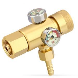미니 산소 레귤레이터 조정기 용접기 낙하 압력조절 압력계 소형 흡입기 아르곤계 도금 용접