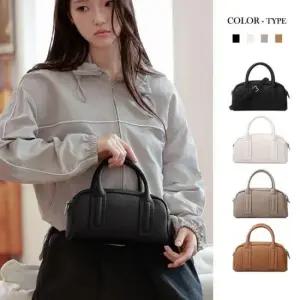 가죽크로스백 천연소가죽 토트백 숄더 크로스백 여성 손가방 데일리 가죽 RH2009 (4color)