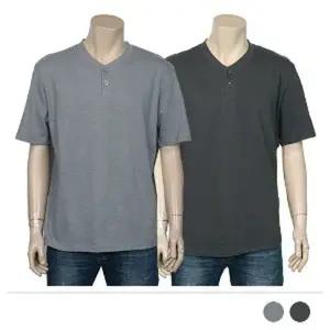 MTSS23048 빈트 헨리넥 반팔 티셔츠